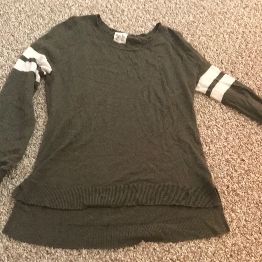 Green sweater